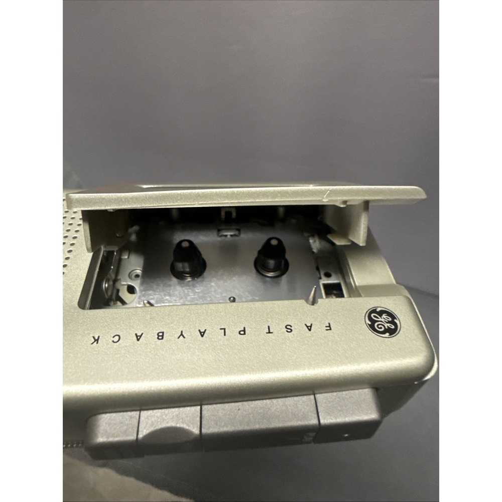 Vintage GE 3-5375A AVR Fast Playback Micro Cassette General Electric